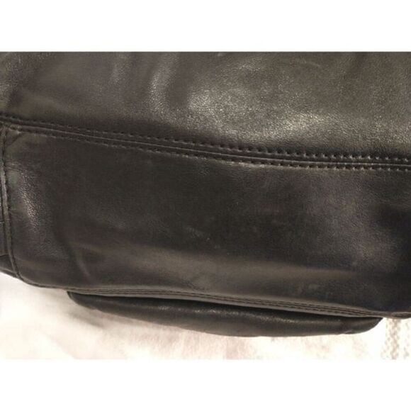 Michael Kors Black Leather Purse *USED* - Picture 5 of 10